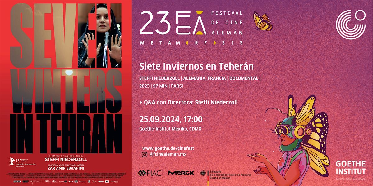 23. Festival de Cine Alem\u00e1n presenta: Siete inviernos en Teher\u00e1n