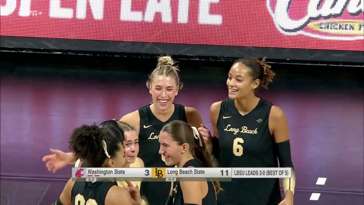 Cal Poly Mustangs at Long Beach State Womens Volleyball