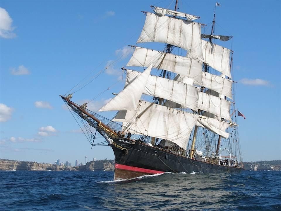 Tall Ship James Craig: Derwent River Sail Hobart 2025