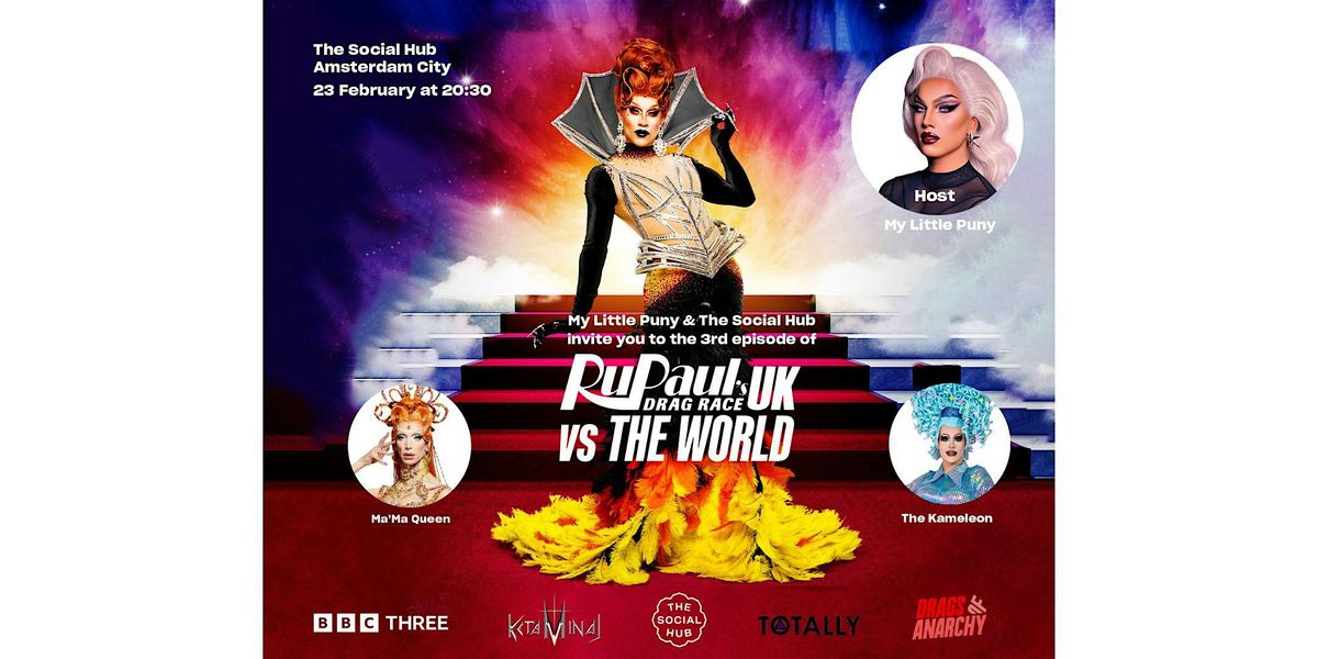 RuPauls Drag Race UK vs The World episode 3, The Social Hub Amsterdam