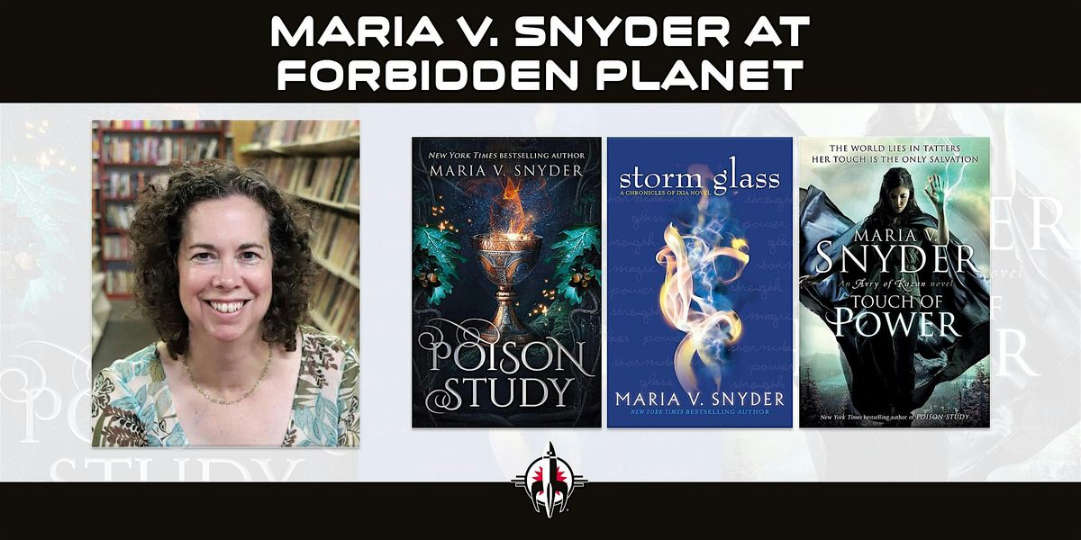 Maria V Snyder signing event at Forbidden Planet Birmingham