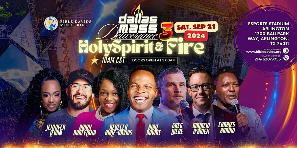 Dallas Mass Deliverance 3, Apostles Bible Davids, Greg Locke and others