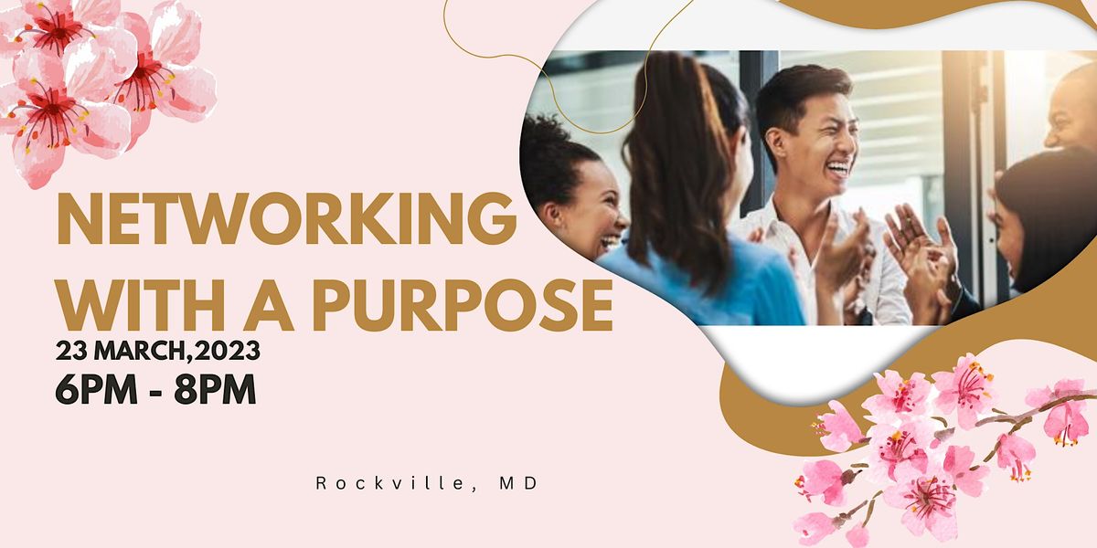 Networking With A Purpose! Introduce your business & build connections