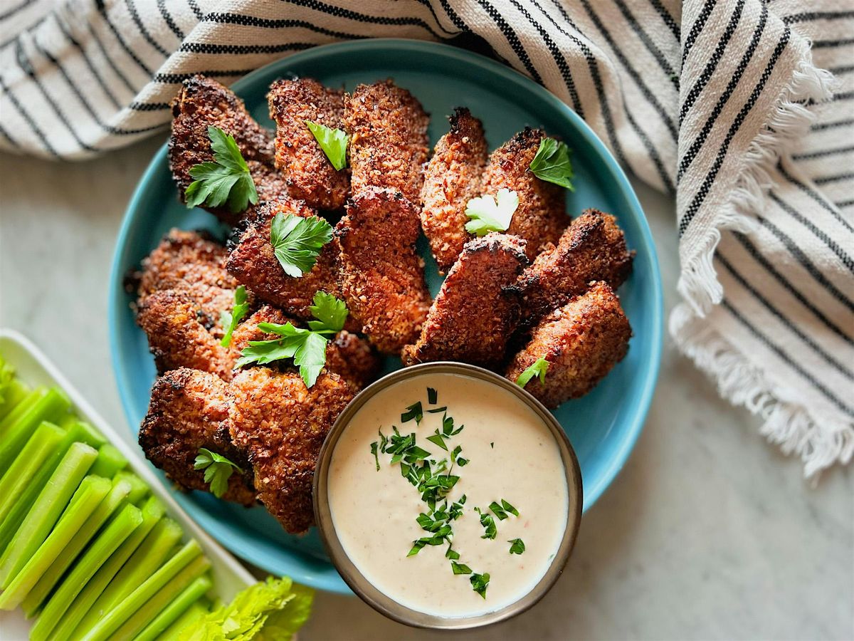 UBS IN PERSON Cooking Class: Ranch Chicken Cutlets with Bacon and Avocado