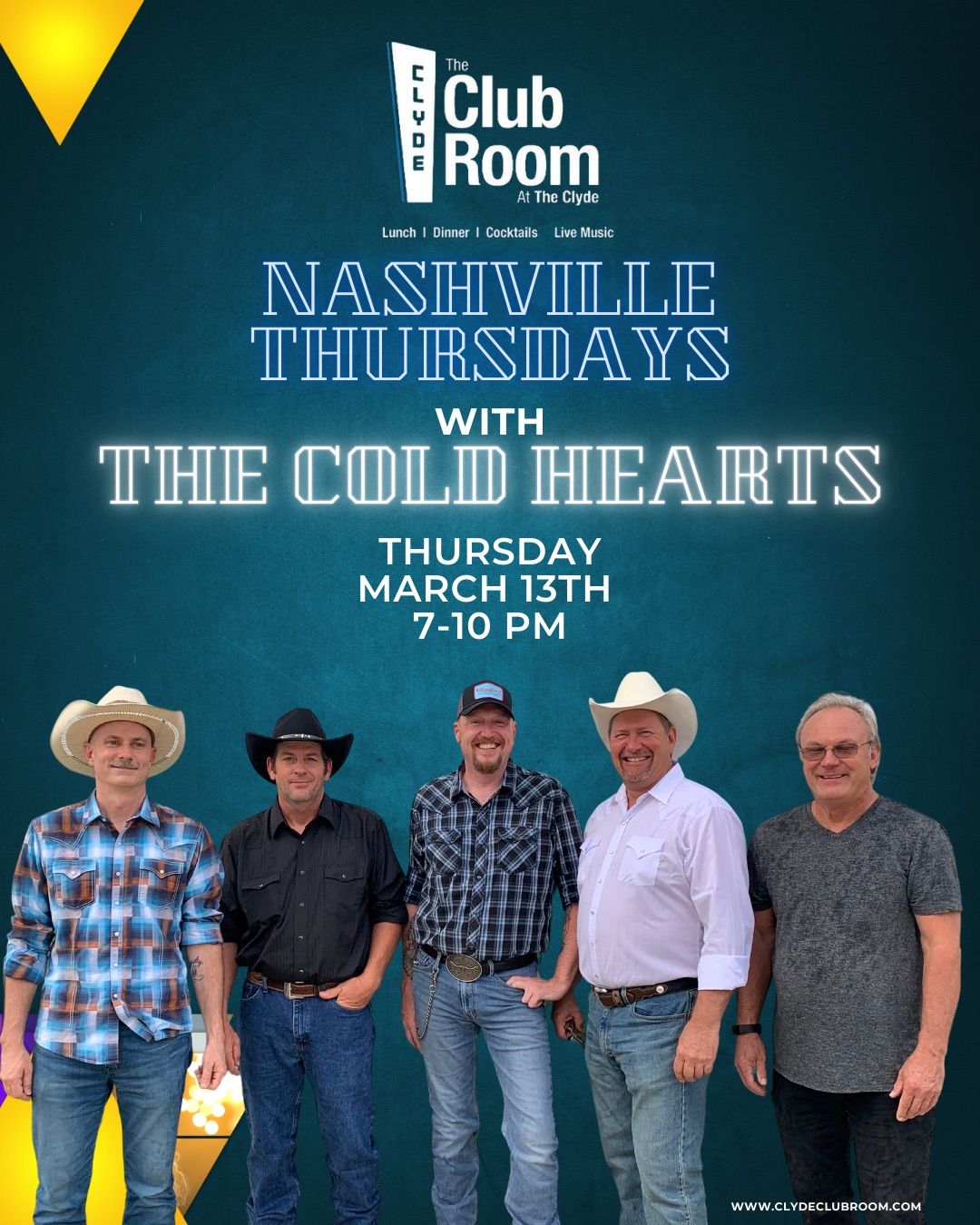 Nashville Thursdays with The Cold Hearts