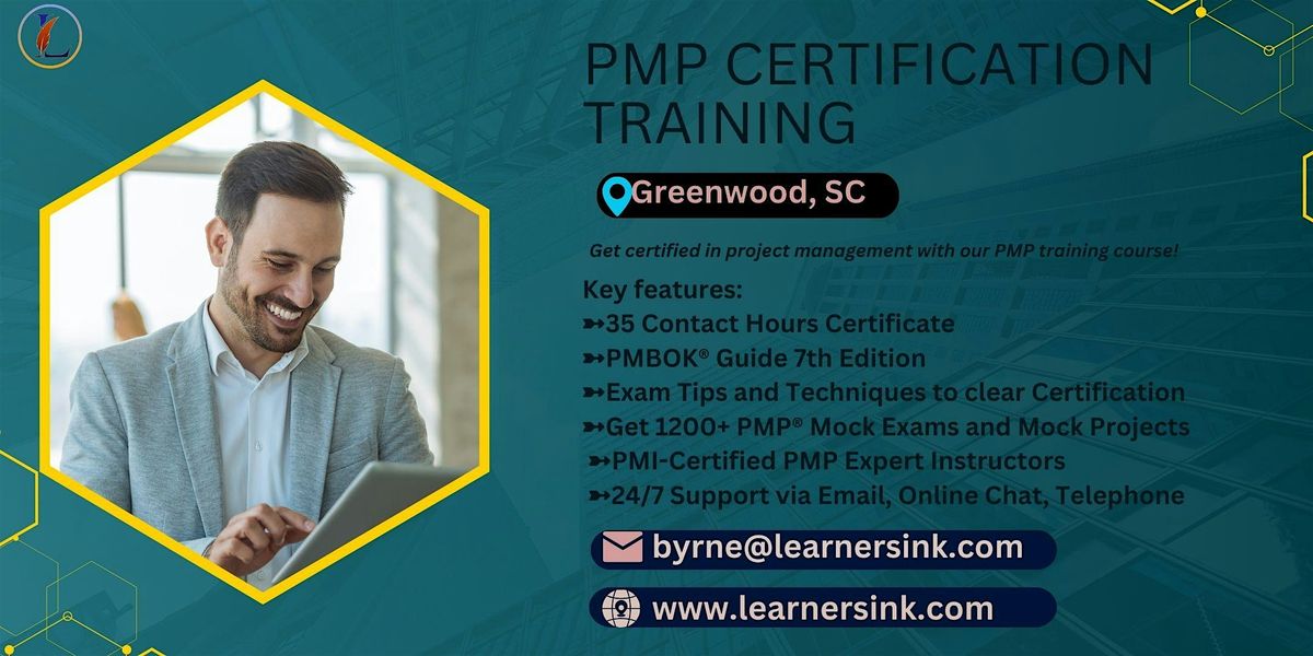 Increase your Profession with PMP Certification In Greenwood, SC