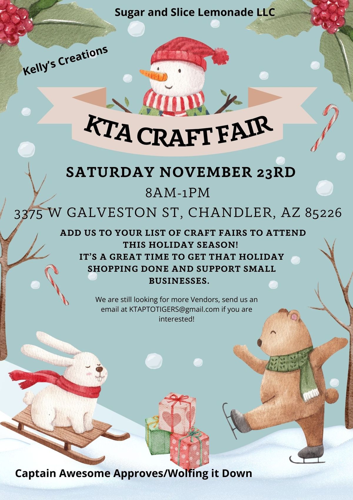 KTA Holiday Craft Fair