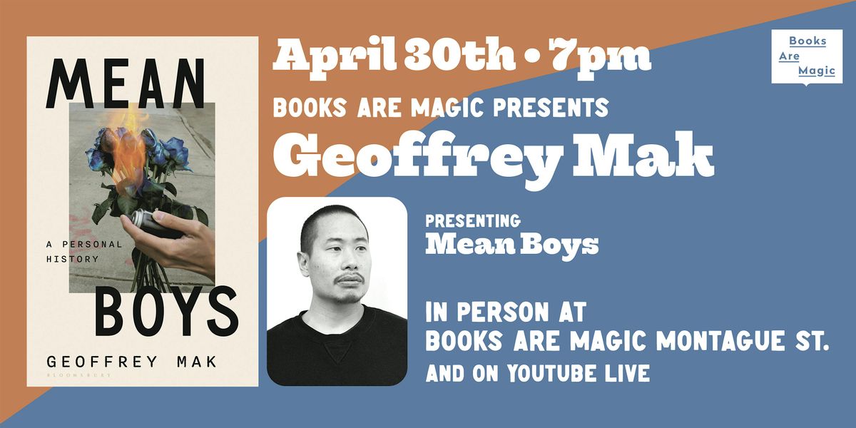 In-Store: Geoffrey Mak presents Mean Boys