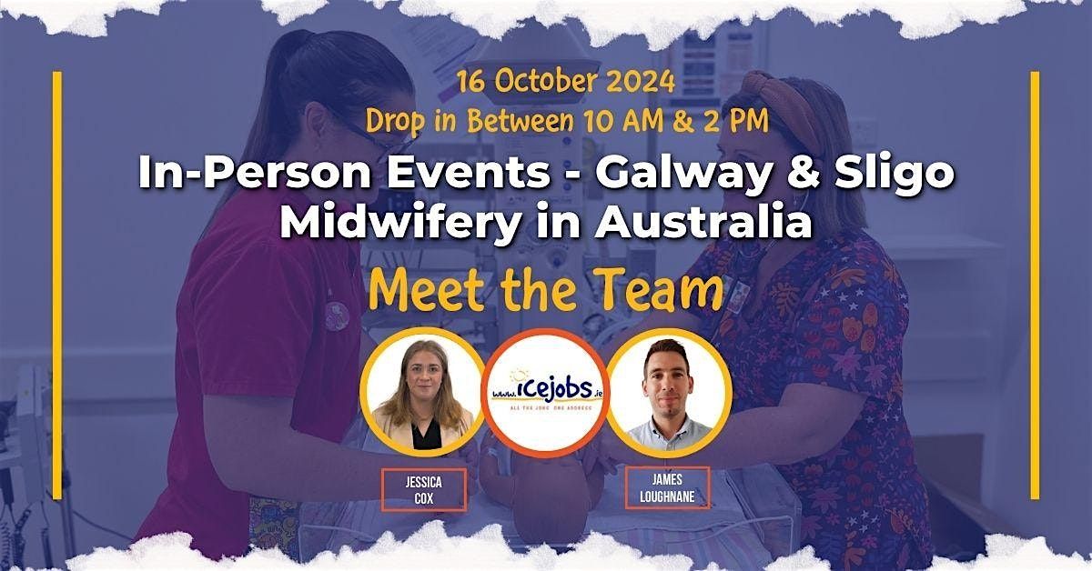 Midwifery in Australia - Meet & Greets - Galway & Sligo