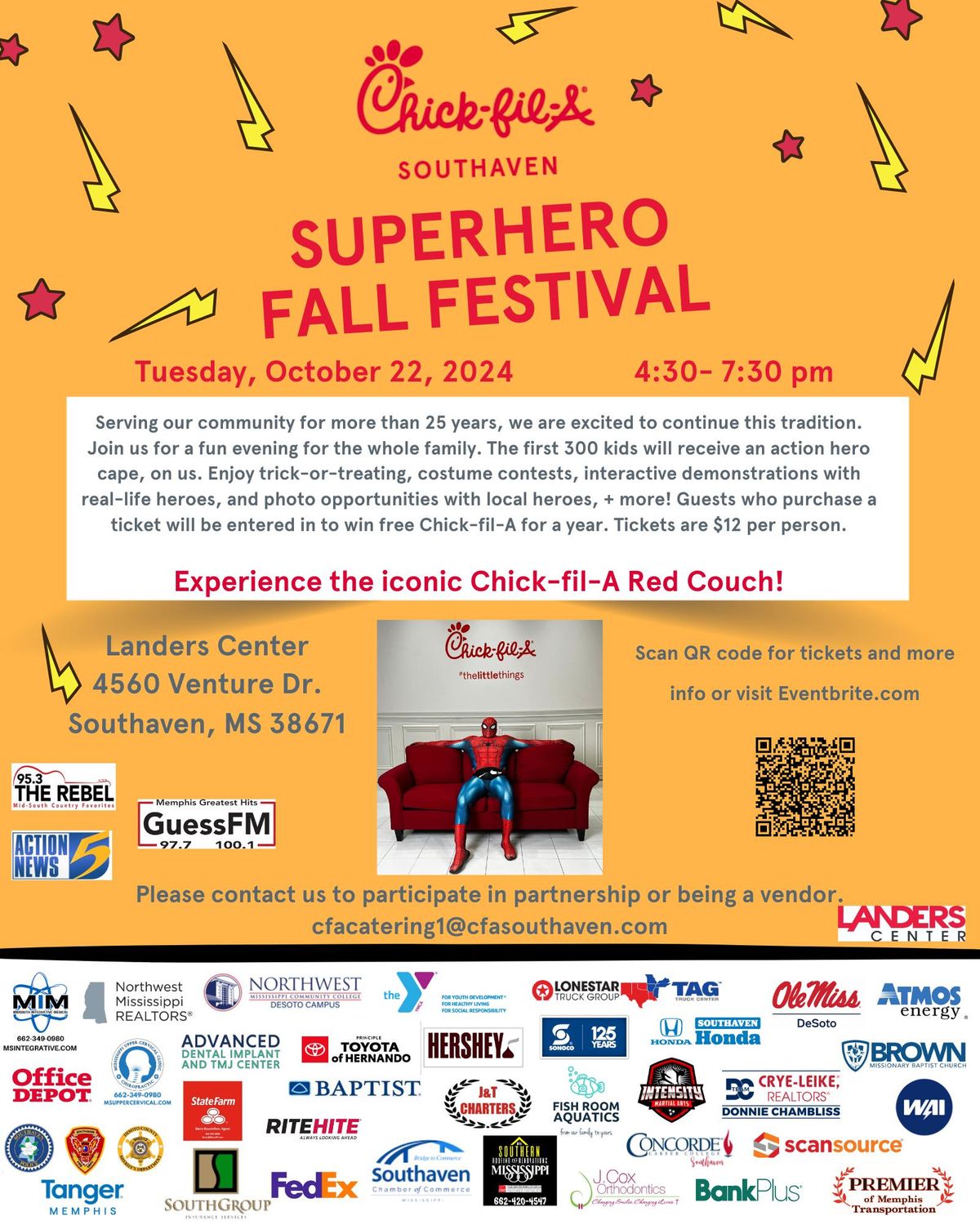 Chick-fil-A Southaven Superhero Fall Festival 2024