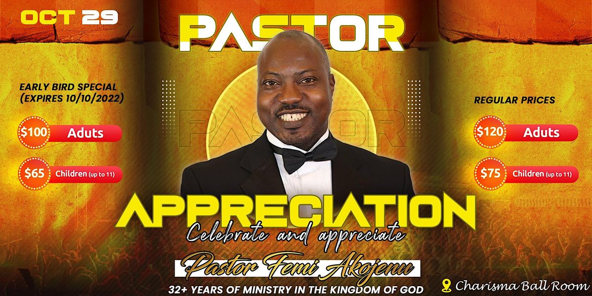 Pastor Appreciation Celebration