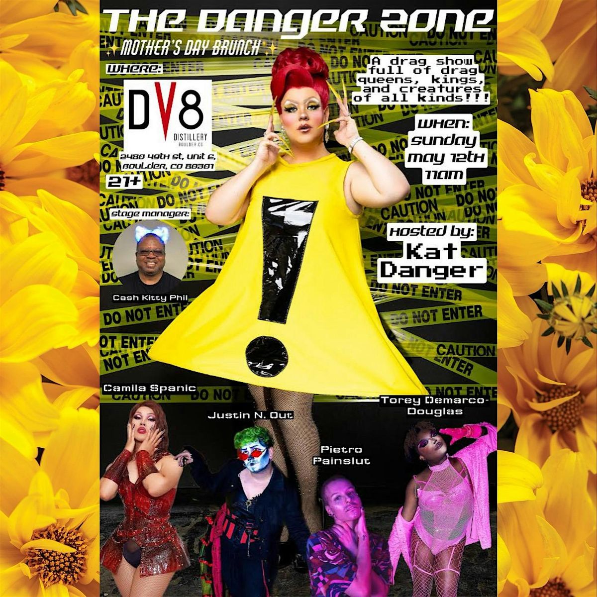 Kat Danger Presents : The Danger Zone (Mother's Day Brunch Edition) \u26a0\ufe0f