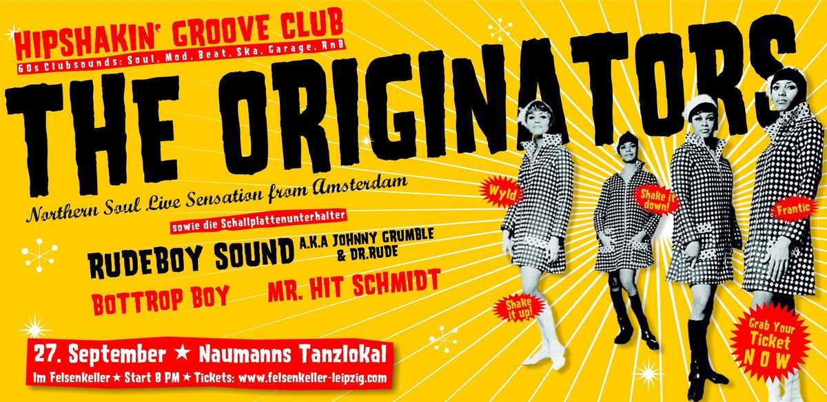 Hipshakin' Groove Club: The Originators \u2022 Leipzig