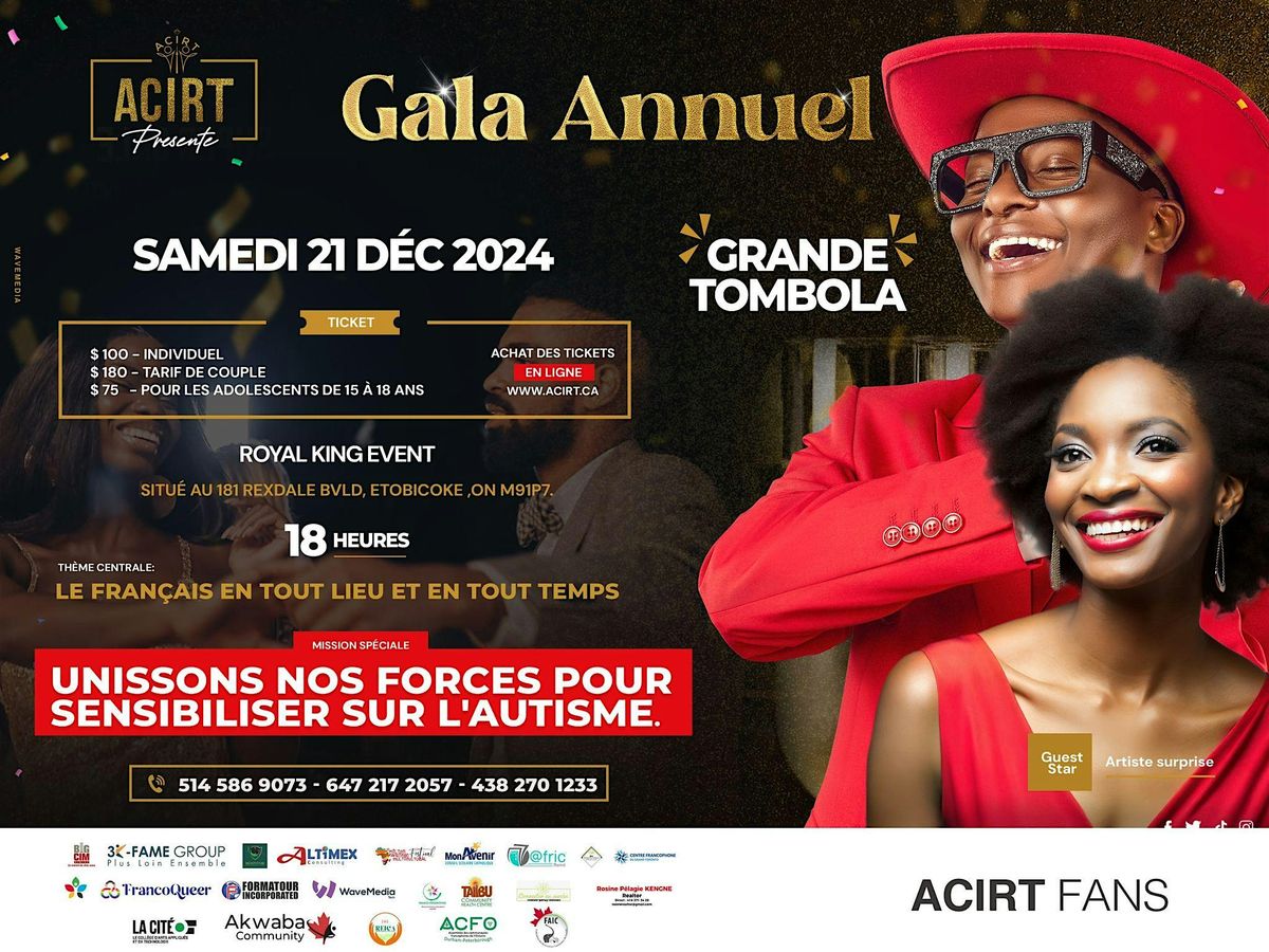 Gala Annuel de l'ACIRT