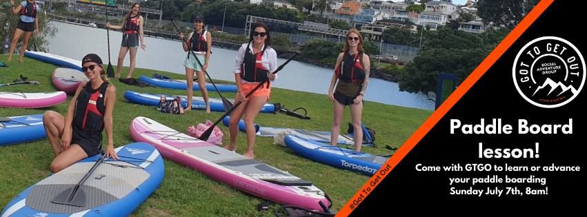 Get Out Paddle Boarding lesson + all welcome 