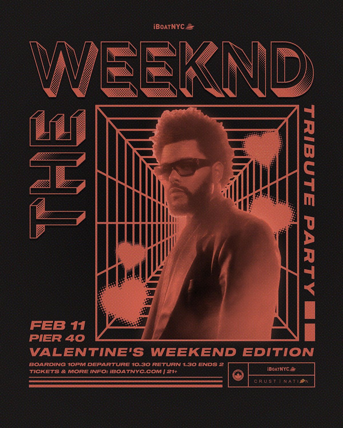 The WEEKND Tribute Party - Valentines Day Yacht Cruise NYC