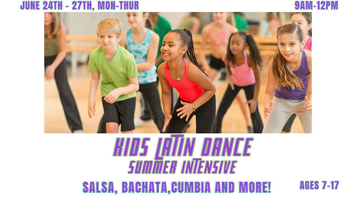 Kids Latin Dance Summer Intensive 2024 Hosted by RF Dance Center