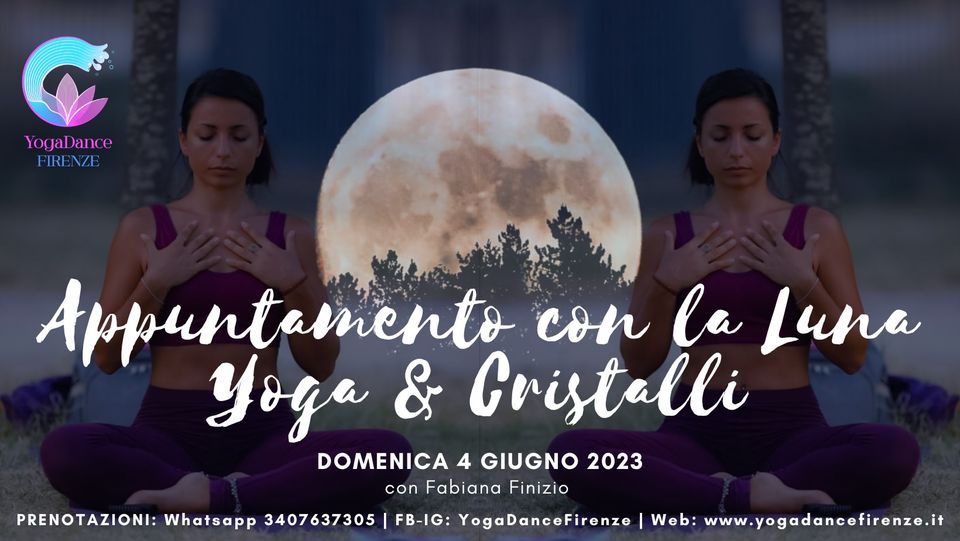 Appuntamento con la Luna: Yoga & Cristalli (GIU.2023)