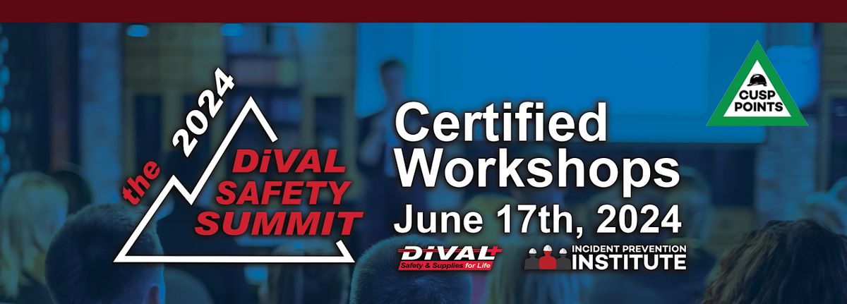 DiVal Safety Summit Certified Workshops 2024