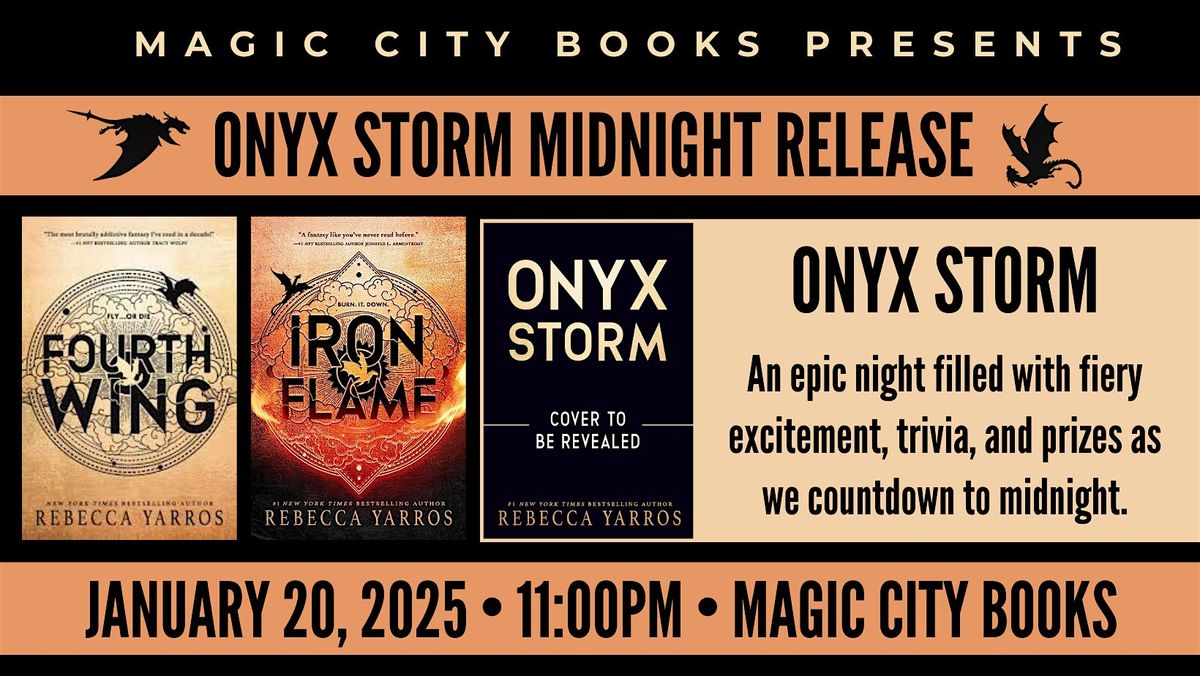 Onyx Storm Midnight Release