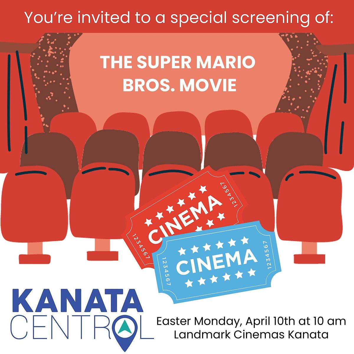The Super Mario Bros. Movie at Landmark Cinemas Kanata