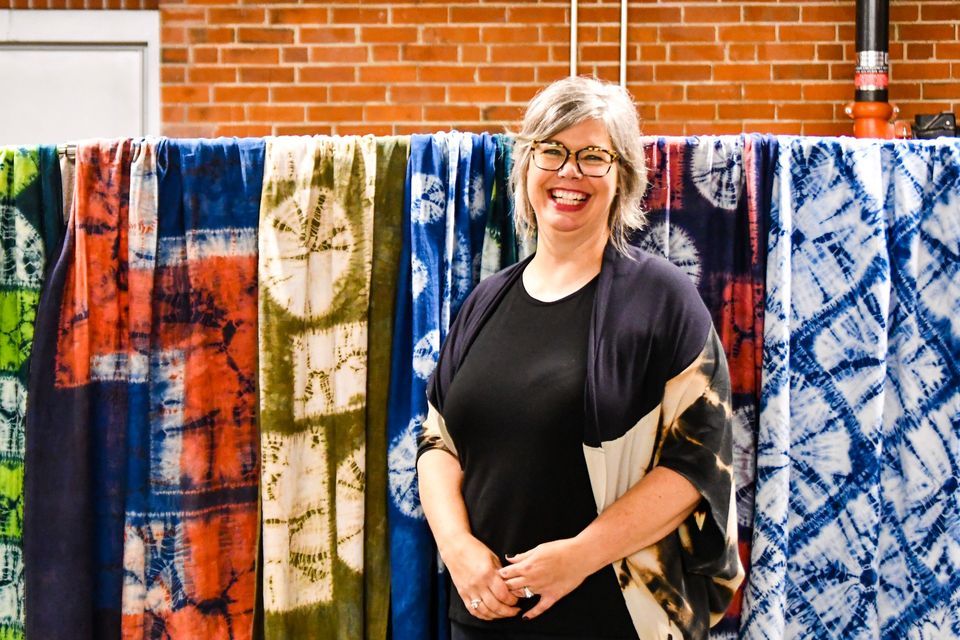 Shibori Dye with Ann Greenleaf, The Sewing Labs, Kansas City