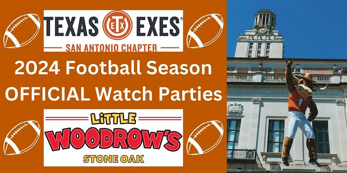 Texas vs. Vanderbilt Football Watch Party @ Little Woodrow\u2019s Stone Oak