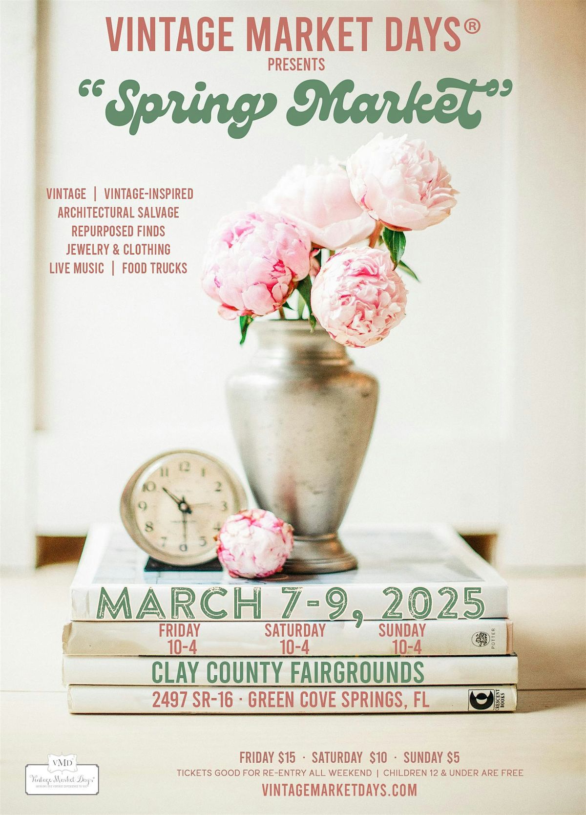 Vintage Market Days Jacksonville  "Spring Market" March 7-9, 2025