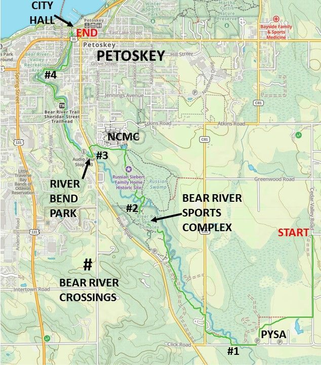 Petoskey Bear River Hike