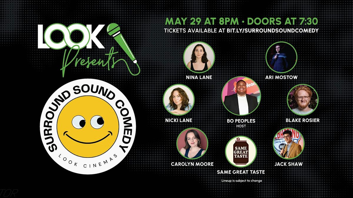 Surround Sound Comedy: LIVE Comedy at LOOK Cinemas Glendale