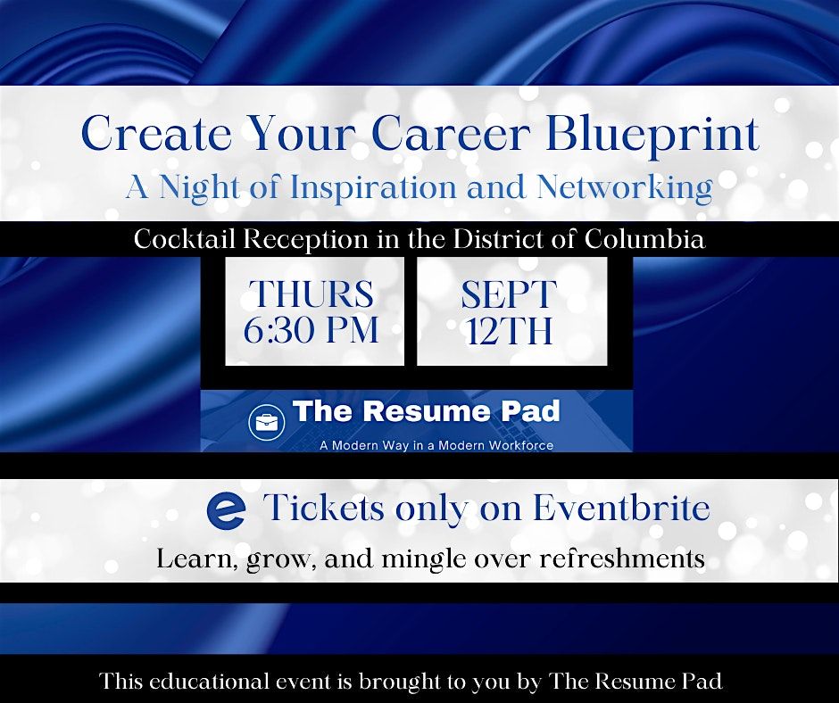 Create Your Career Blueprint: A Night of Inspiration and Networking