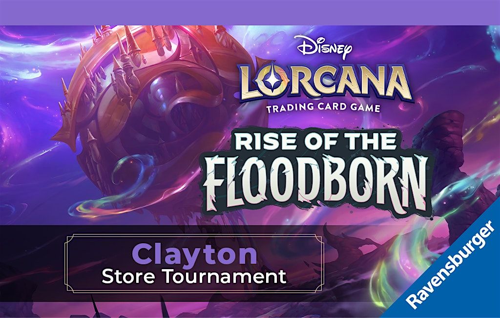 LORCANA TCG -  Store Tournament SEALED - CLAYTON - 07\/07\/24