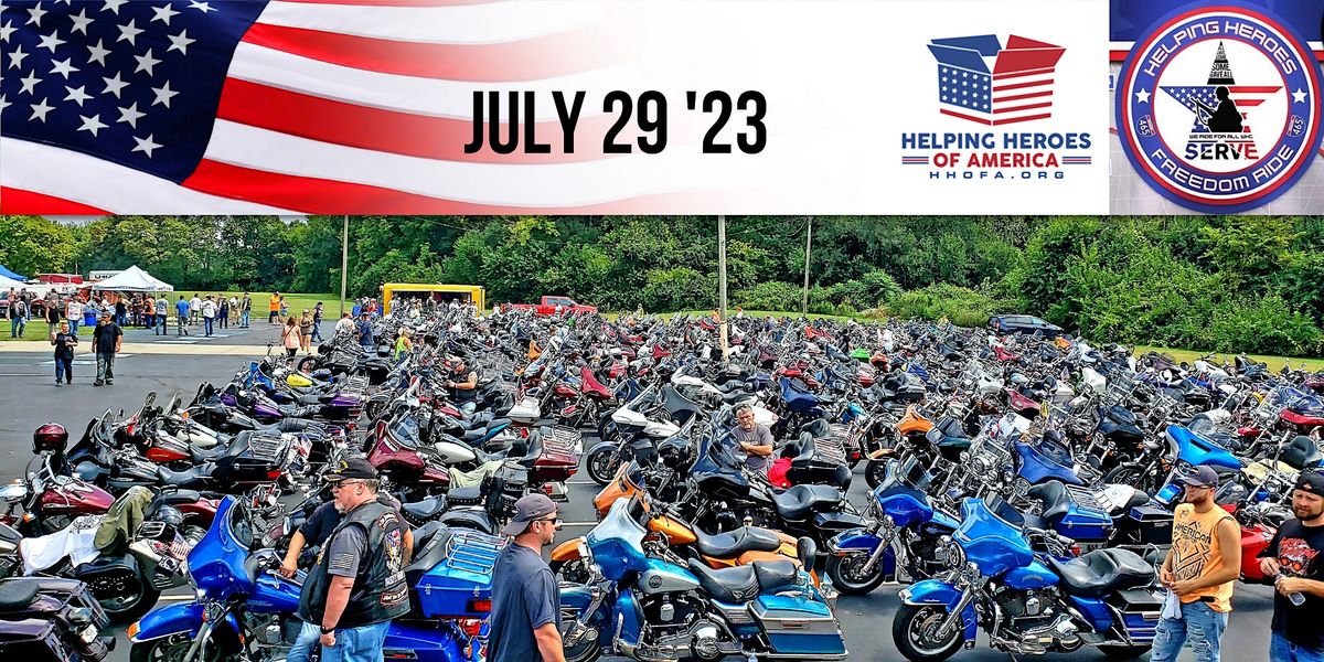 Freedom Ride 2025, American Legion Post 64, Indianapolis, 29 July 2025
