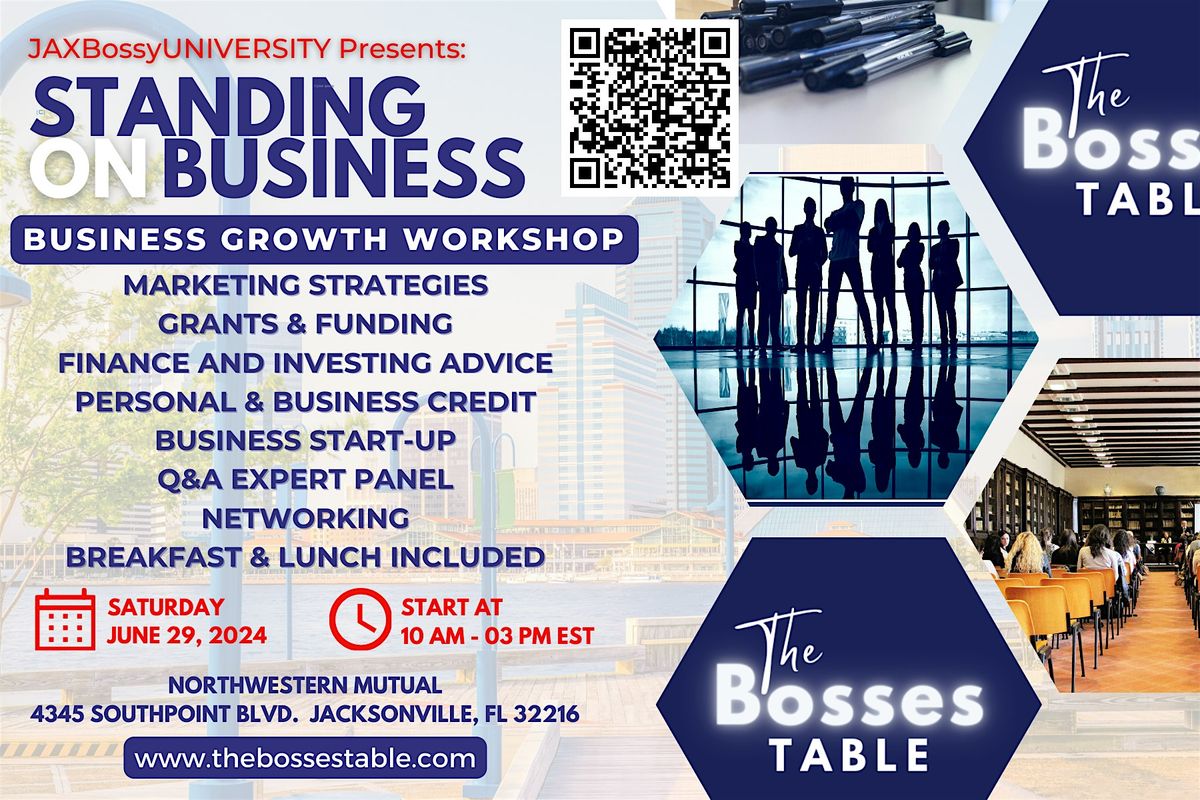 Standing on Business: Business Growth Workshop