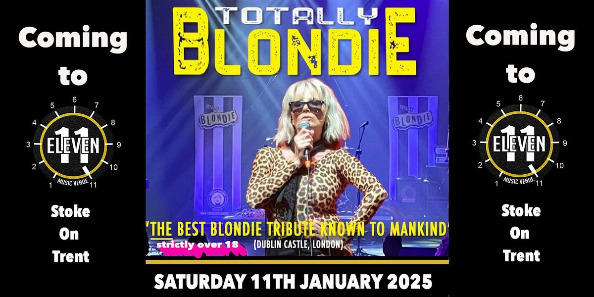 Totally Blondie live at Eleven Stoke