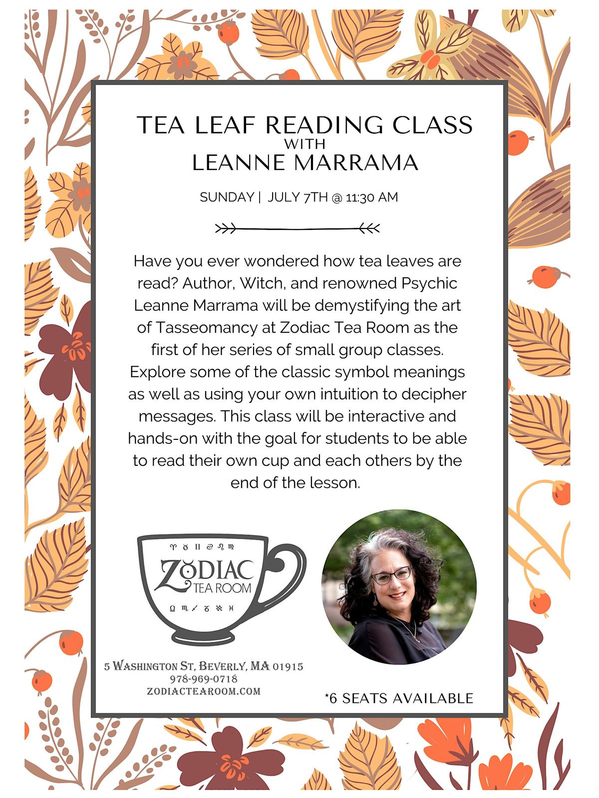 Tea Leaf Reading with Leanne Marrama