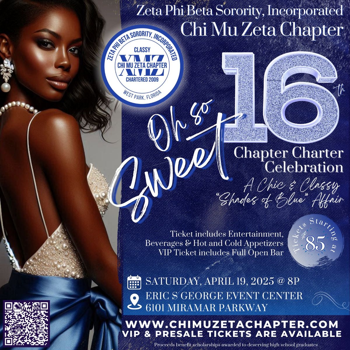 Chi Mu Zeta Chapter's Sweet 16 Celebration