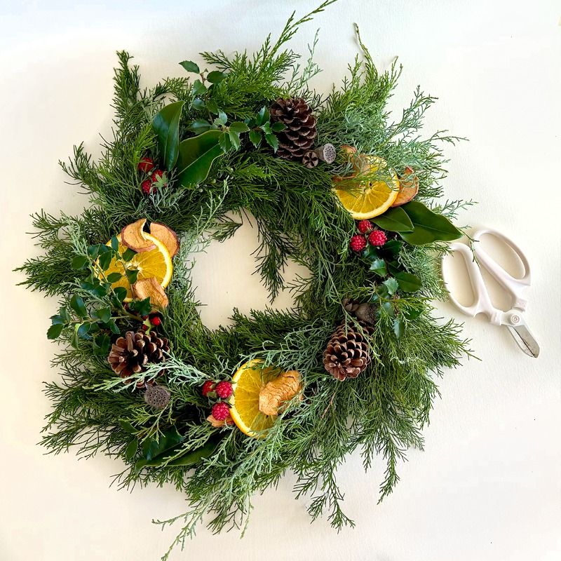 Embellished Holiday Wreath Workshop