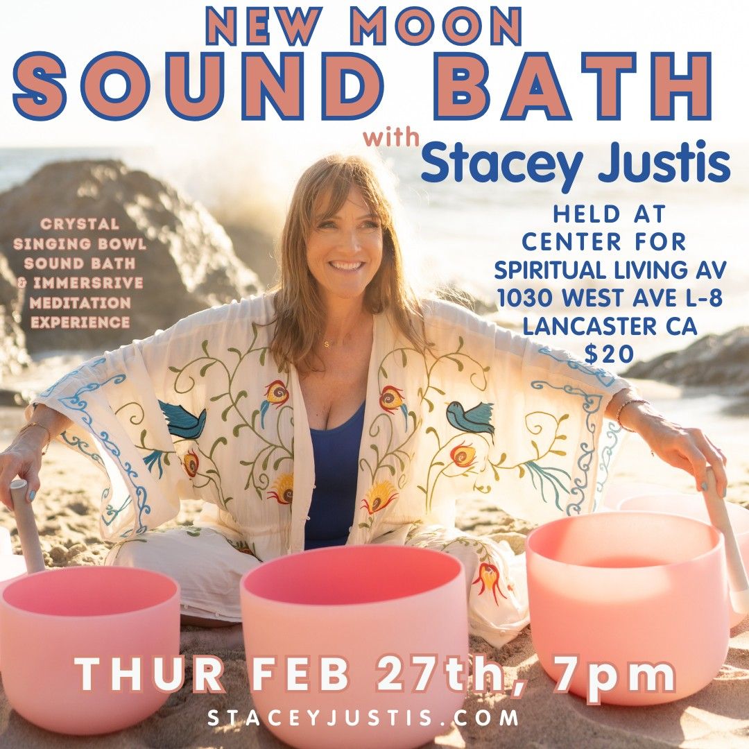 New Moon Sound Bath with Stacey Justis