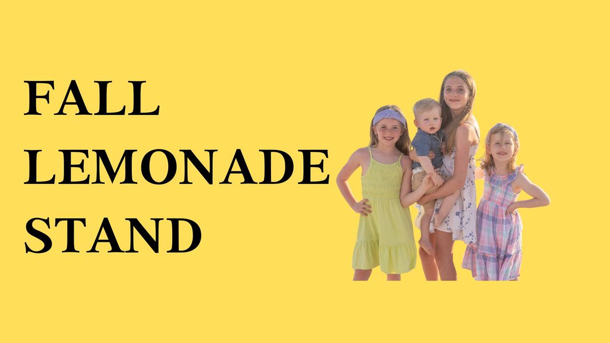 Fall Lemonade Stand