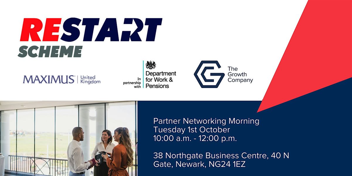 The Growth Company - Newark Restart Partner Networking Event