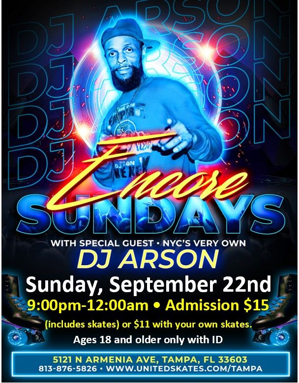 Encore Sundays w\/ DJ Arson