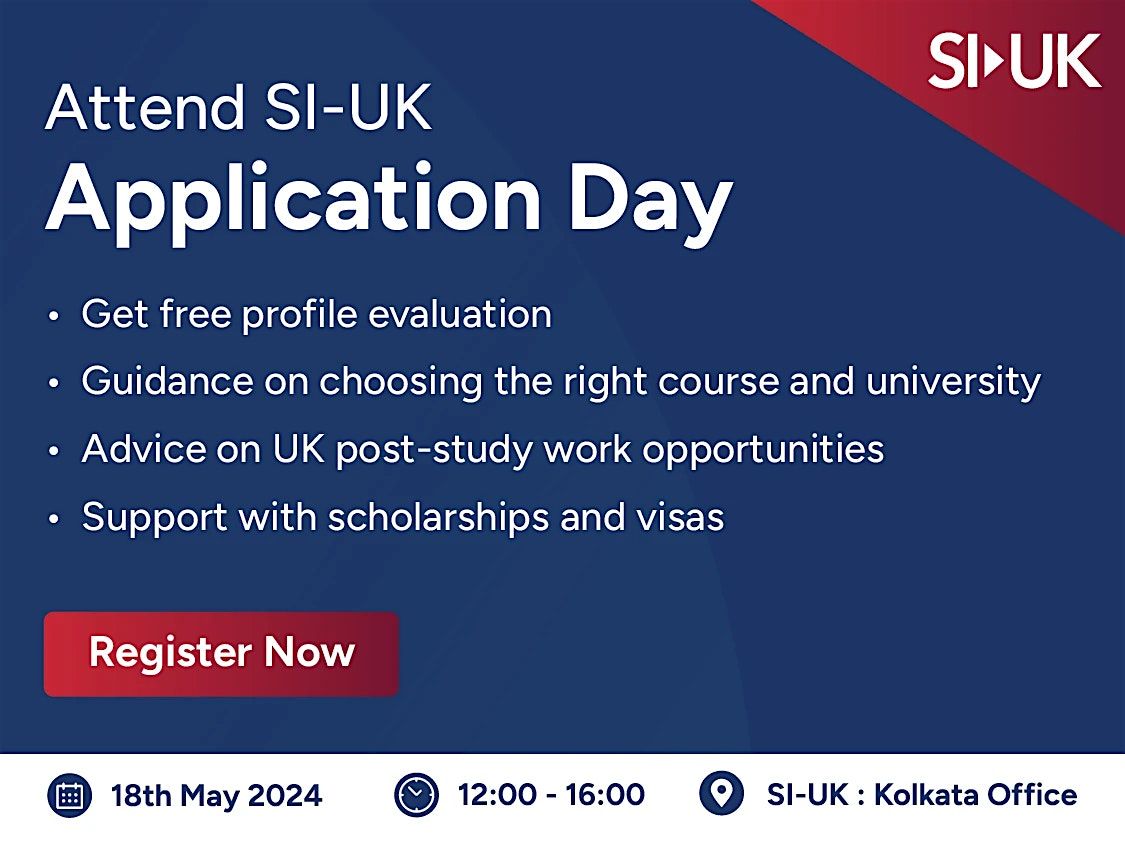 Attend SI-UK Application Day in Indore on 5th June