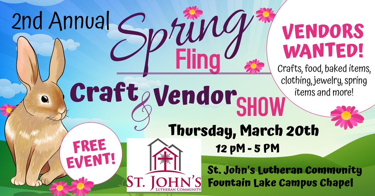 Spring Fling Craft & Vendor Show