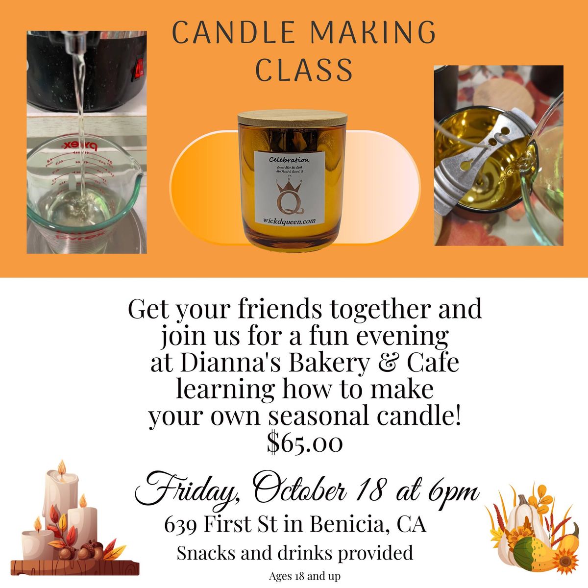 Candle Making Class