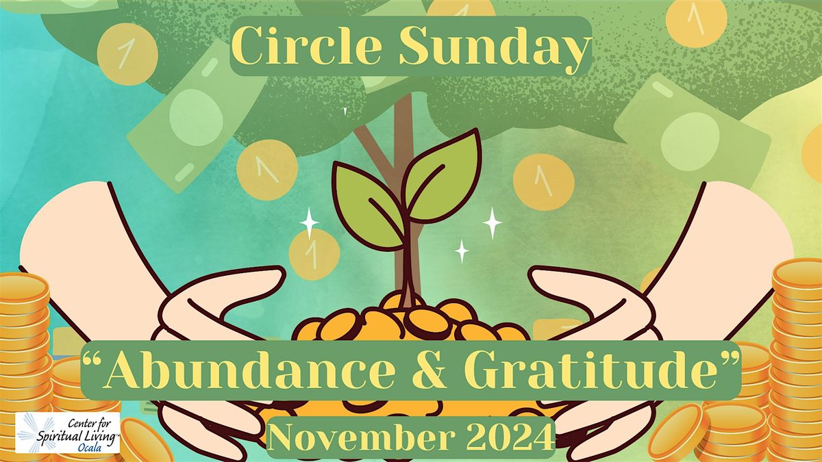 Circle Sunday November 2024