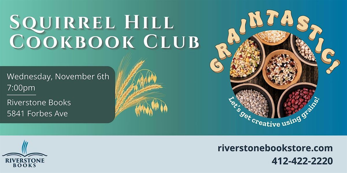 Squirrel Hill Cookbook Club - November