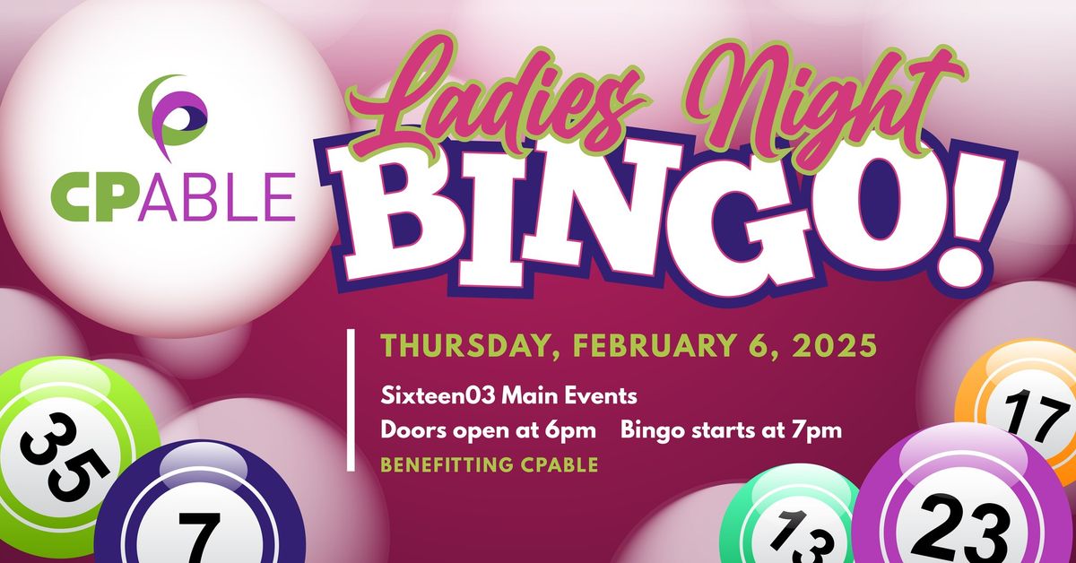 CPABLE Ladies Night Bingo