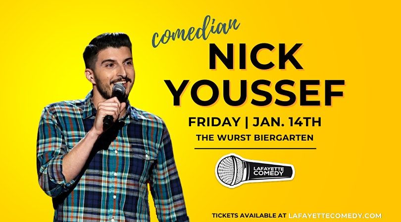 Nick Youssef (Joe Rogan Experience, Comedy Central) at The Wurst Biergarten