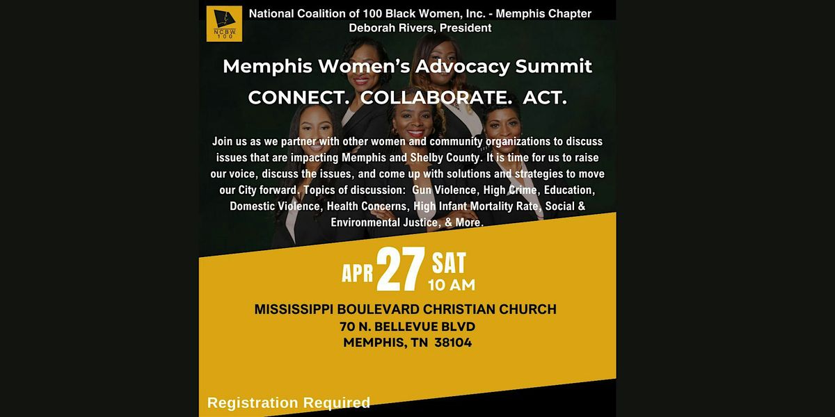 NCBW presents Memphis Women's Advocacy Summit